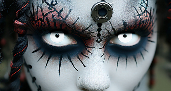 banner lentes de contacto para halloween